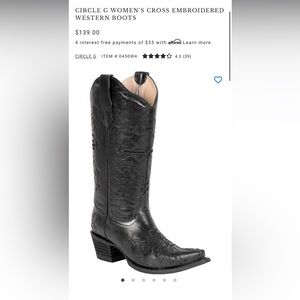 Circle G Women’s Cowboy Boots